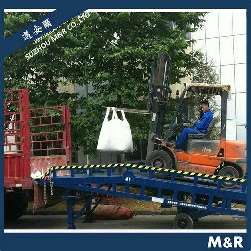 【优质设备】8-10吨移动式液压登车桥蹬车专用物流装卸搬运机
